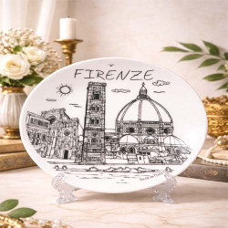 Firenze Duomo Decorative Plate Florence Cathedral Italy Souvenir
