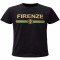 Firenze Elegant Black Stripe Design Tee
