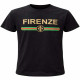 Firenze Elegant Black Stripe Design Tee