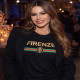 Firenze Elegant Black Stripe Design Tee