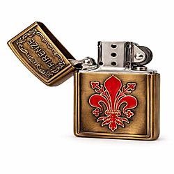 Accendino Collezionabile Firenze Fleur de Lis