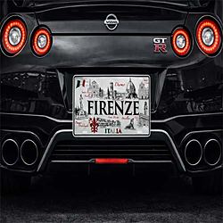 Targa Decorativa di Firenze Italia - Landmark di Firenze