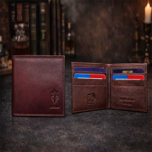 Firenze Legacy Dark Brown Wallet