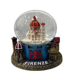 Florence Cathedral Glitter Snow Globe