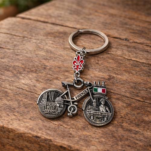 Florence keychain with bike