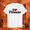 T-shirt I love Firenze per Uomini e Donne