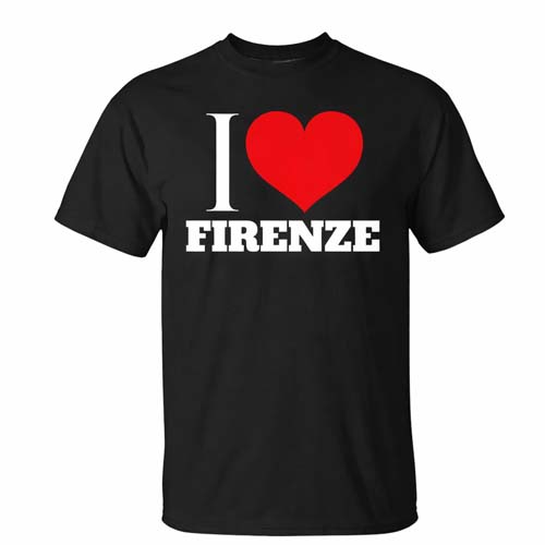 I love Firenze T-shirt For Men & Women