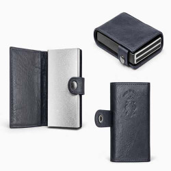 Italian Premium Leather Card Holder Wallet
