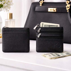Luxury Compact Leather Wallet
