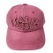 Maroon cap with Italy 1861 embroidery