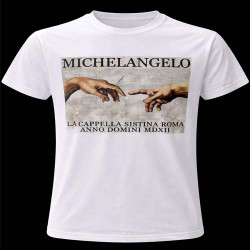 Michelangelo Creation Art Tshirt