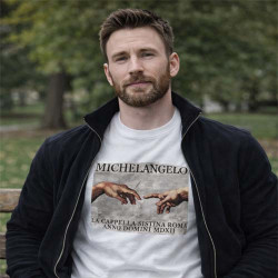 Michelangelo Creation Art Tshirt