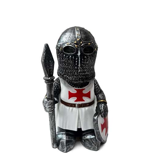 Miniature crusader knight