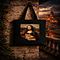 Borsa Trendy Shopper Ispirata alla Monna Lisa con Gatto