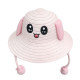 Pink children's sun hat