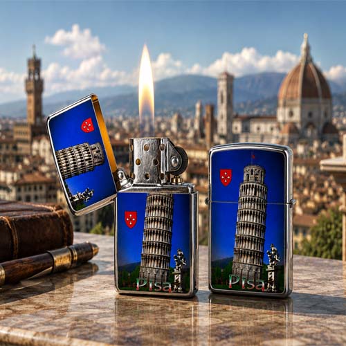 Pisa Travel Souvenir Lighter
