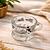 Tazza in Vetro Trasparente Heritage di Praga Design Vintage con Monumenti