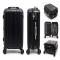 Premium Black ABS Luggage Durable Travel Suitcase