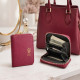 Elegant Burgundy Leather Wallet Secure & Spacious