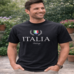 T-shirt with Italy theme