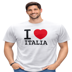 T-shirt with I Love Italy