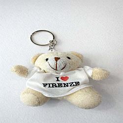 Portachiavi Orsetto dei Ricordi in Arte di Firenze