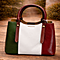 Borsa Tricolore in pelle italiana