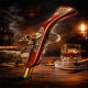 Vintage Flintlock Pistol Replica Pirate Style Decor