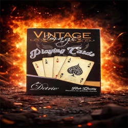 Vintage Playing Cards Deck Premium Poker Cards