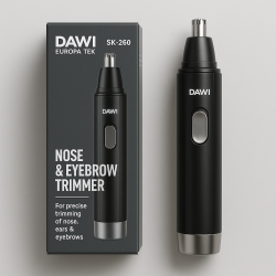 Dawi Europa Tek SK-260 Rasoio per Naso e Sopracciglia