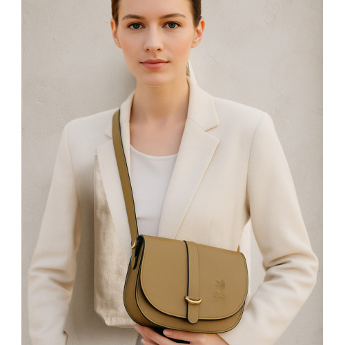 Borsa a Spalla in Pelle Verde Oliva Elegante a Solo 89,00€!