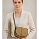 Elegant Olive Leather Flap Shoulder Handbag