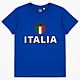 Kids Italia Blue Graphic T-Shirt (0–14 Years)