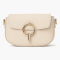 Luxury Leather Saddle Shoulder Bag
