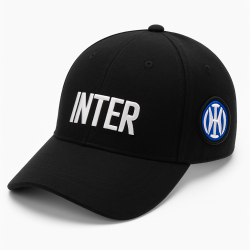 Inter Milan Black Baseball Cap