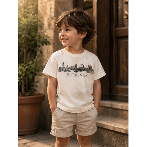 Scopri la maglietta per bambini con i monumenti di Firenze! Scopri la maglietta per bambini con i monumenti di Firenze!