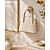Elegante Borsa in Pelle Crema