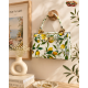 Borsa a Mano Floreale Agrumata di Lusso