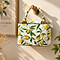 Borsa a Mano Floreale di Lusso al Citrus