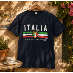 Italia Classic Shield Print Tee Italia Classic Shield Print Tee
