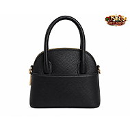 Elegante Borsa a Mano in Pelle Nera