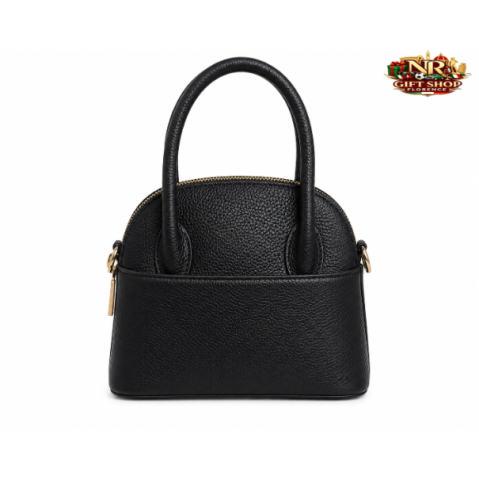 Eleganza e praticità: scopri la Borsa a Mano in Pelle Nera da 60€!