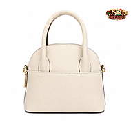 Elegante Borsa in Pelle Crema