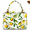 Borsa a Mano Floreale di Lusso al Citrus