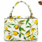 Borsa a Mano Floreale di Lusso al Citrus