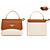 Borsa a Mano Donna Premium Bicolore