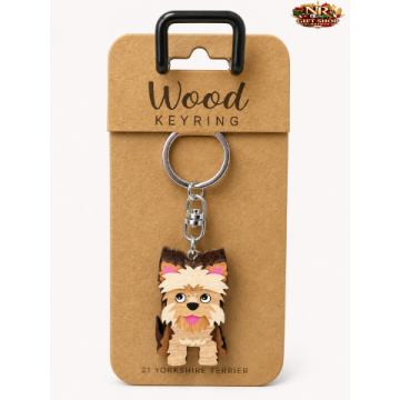 Portachiavi in Legno: Esprimi il tuo Amore per il Tuo Yorkshire Terrier! Portachiavi in Legno: Esprimi il tuo Amore per il Tuo Yorkshire Terrier!