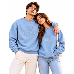 Firenze Italia Felpa Unisex con Collo Rotondo