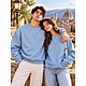 Firenze Italia Felpa Unisex con Collo Rotondo