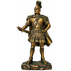 Figurina del Guerriero Spartano in Bronzo